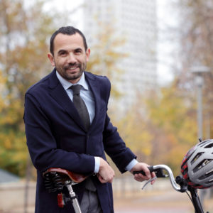 Jesús lobo pozo BikingMan Corsica
